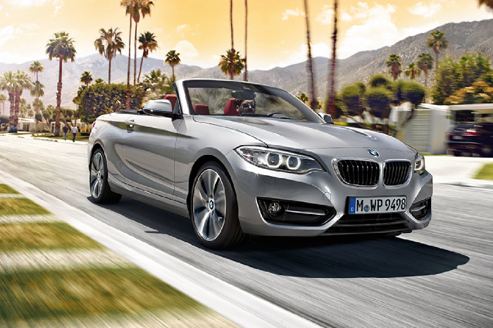 BMW 2 Series Convertible Front 34 Image New Car