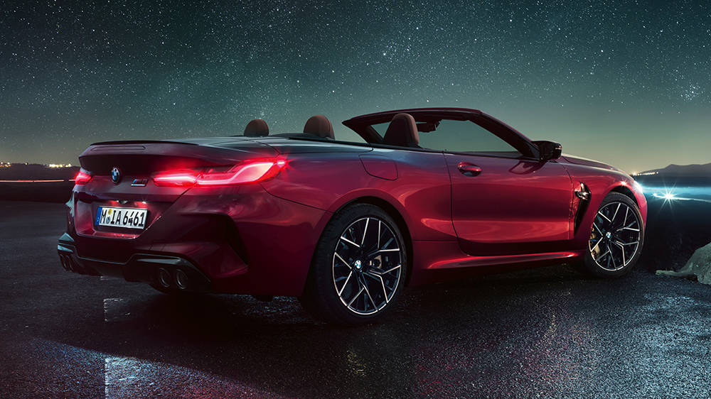 BMW M8 Competition Convertible at Inchcape BMW 1000x562