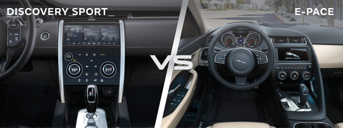 Jaguar E-PACE vs Land Rover Discovery Sport