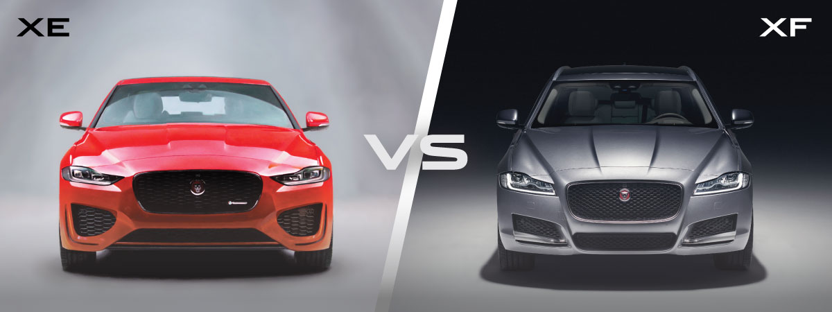 Jaguar XE vs XF Price