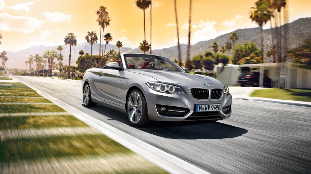 BMW 2 Series Convertible Dynamic Front 34 Image