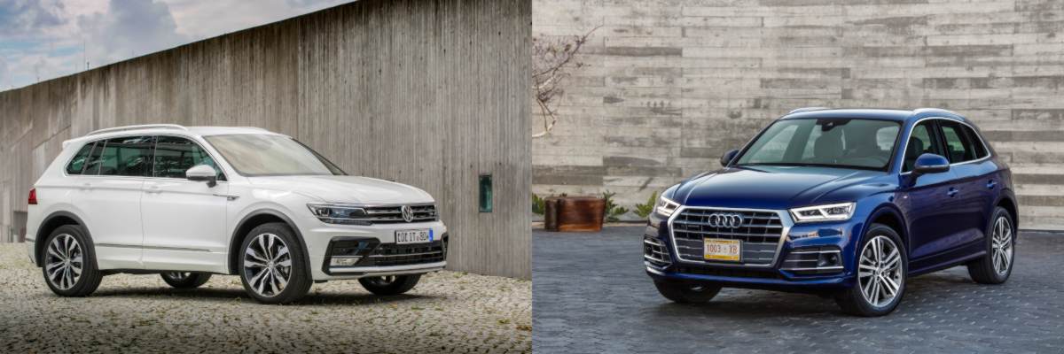 VW Tiguan vs Audi Q5